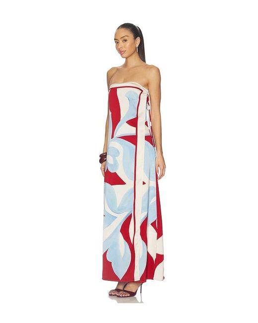 Seven Wonders White Amoree Strapless Maxi Dress