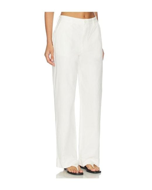 ÉTERNE White Benson Pant