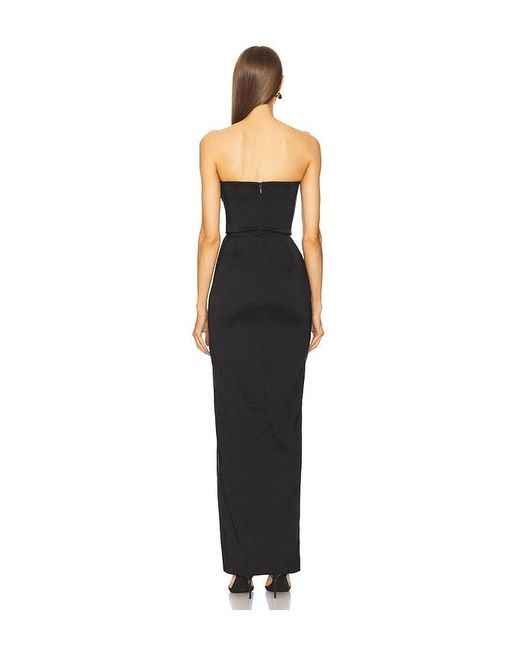 Michael Costello Black X Revolve Leyah Gown