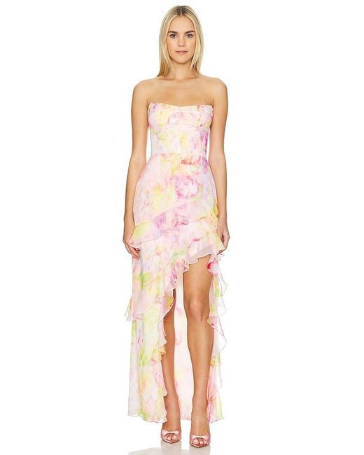 Amanda Uprichard Natural Kleid Magnolia