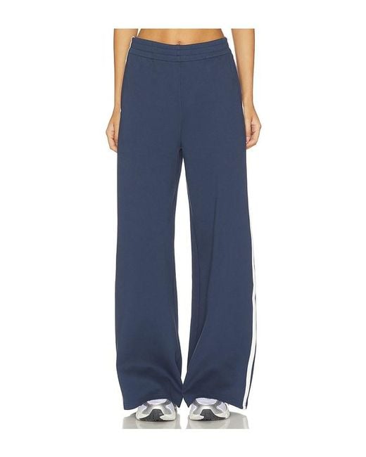 PERFECTWHITETEE Blue Travel Wide Leg Pants