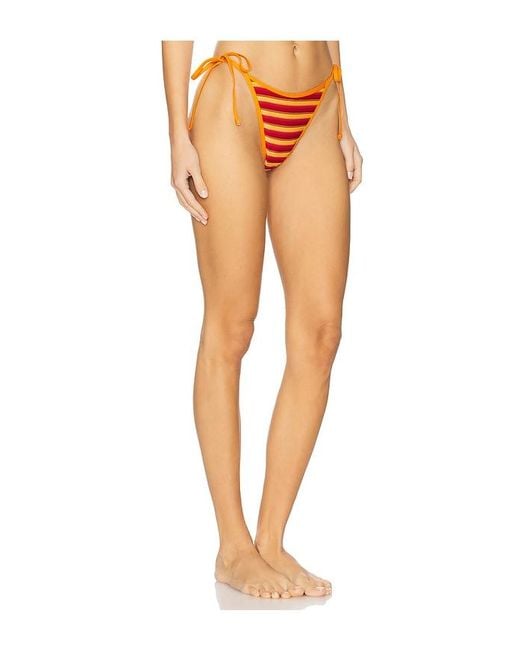 LSPACE Orange Levy Bikini Bottom