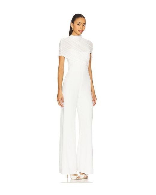 Amanda Uprichard White X Revolve Evianna Jumpsuit