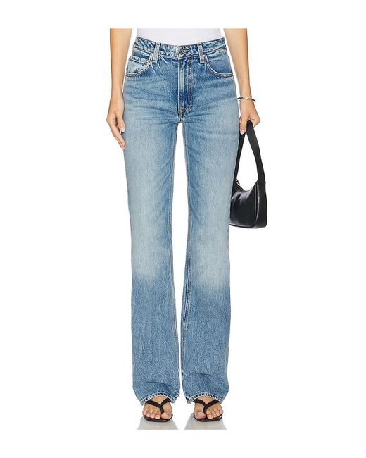 GRLFRND Blue Melanie High Rise Boot Cut