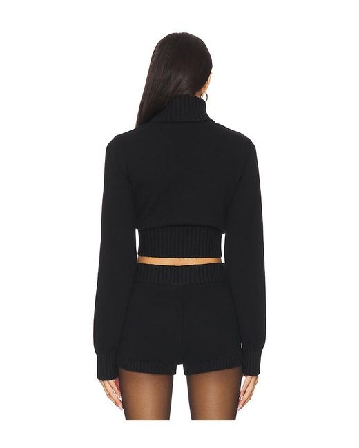 Lovers + Friends Black Dinah Sweater