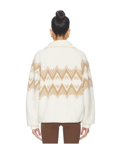 Varley Natural Hendrik Half Zip Sherpa Jacket