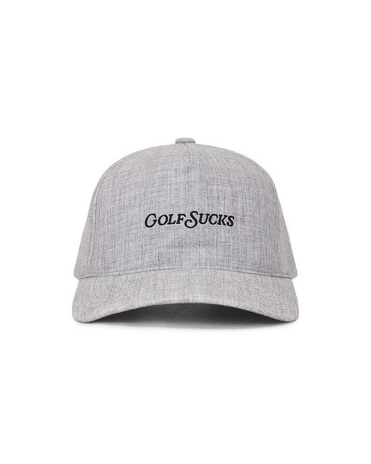 Travis Mathew White Golf Sucks Hat for men