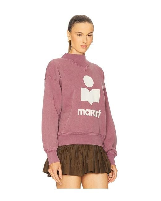 Isabel Marant Pink Sweatshirt Moby