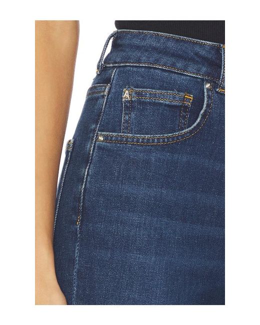 ALIGNE Blue Gracey Denim Pedal Pusher