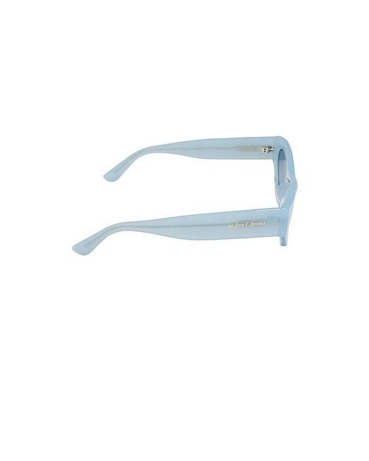 DIFF Blue X For Love & Lemons Cat Eye Sunglasses