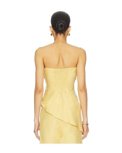 Faithfull The Brand Metallic Nera Top