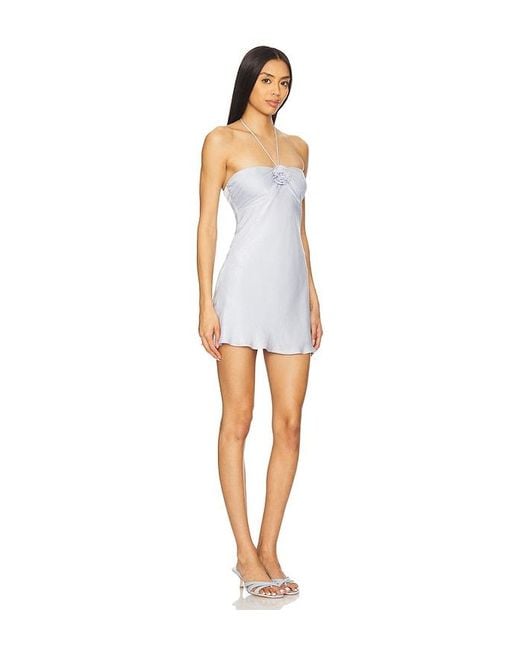 MORE TO COME White Arie Mini Dress