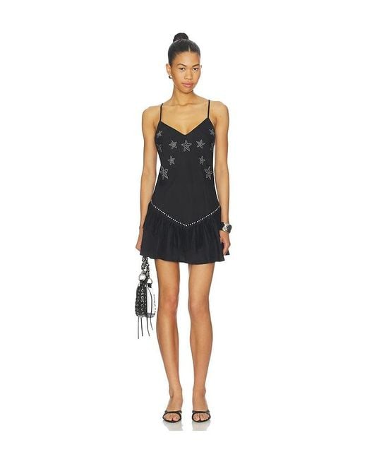 Beach Riot Black Rowan Mini Dress