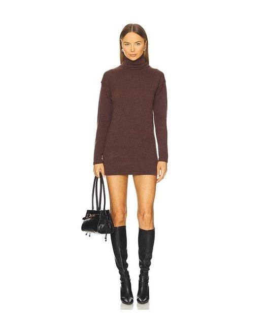 ALL THE WAYS Brown Meryl Sweater Dress