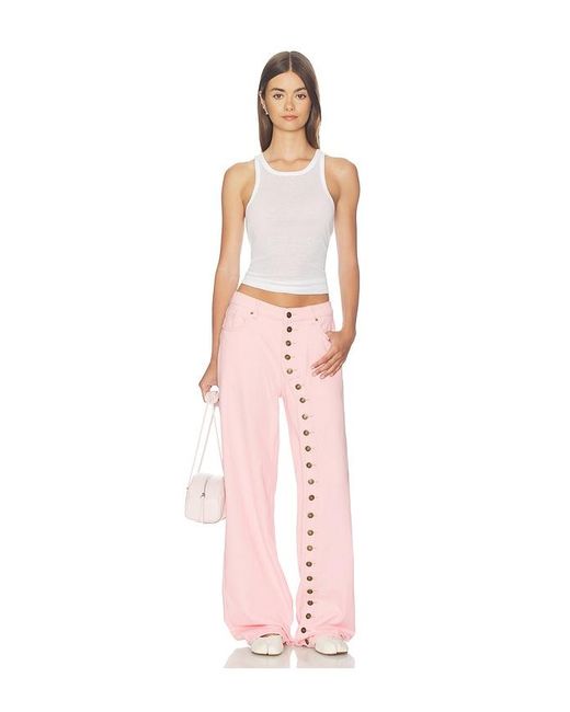 Lioness Pink Penny Jeans