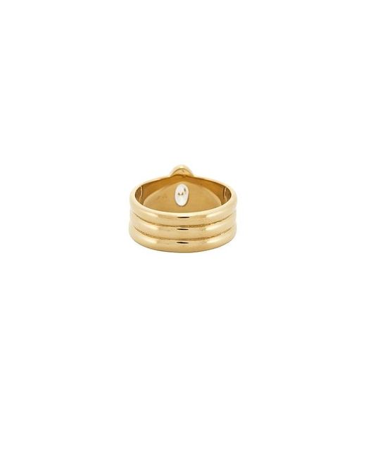 Heaven Mayhem White Ring Vivi
