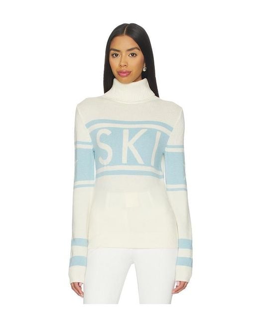 Perfect Moment Blue Schild Sweater