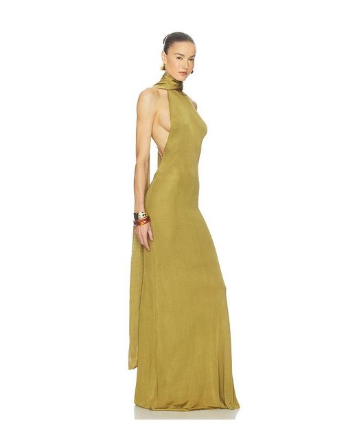 Helsa Multicolor Novie Maxi Knit Dress
