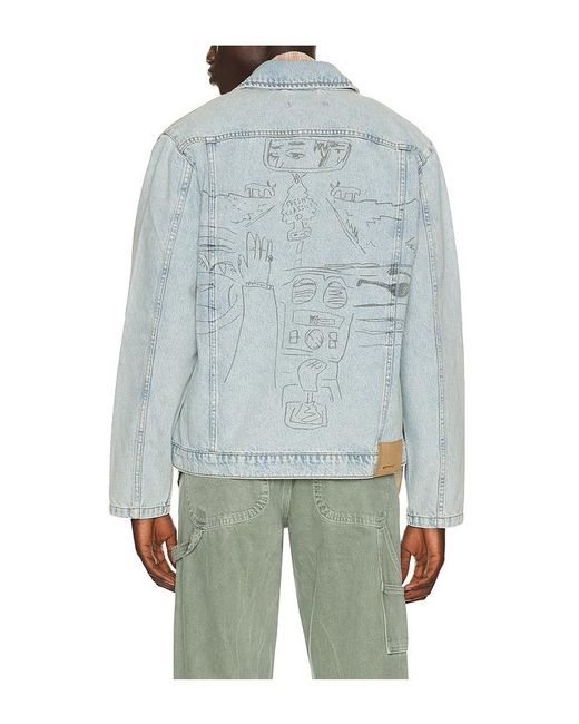 Edmmond Studios Blue Avail Jacket for men