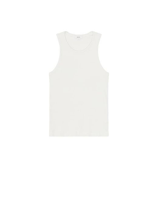 Agolde White Viggo Tank for men