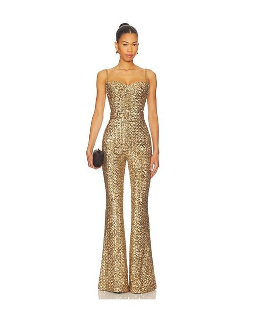 Nadine Merabi Natural Lucinda Jumpsuit