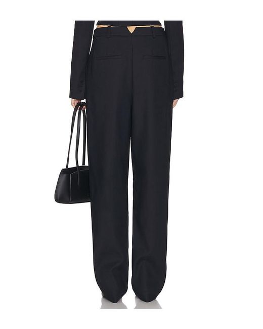 Helsa Black The Barrel Pant