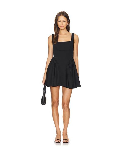 Line & Dot Black Sami Mini Dress