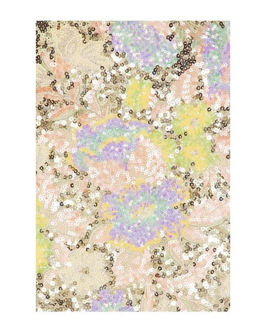 Nadine Merabi Natural Leila Floral Dress
