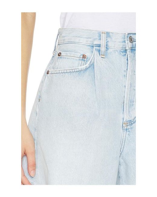 Agolde Blue Rhoda Short