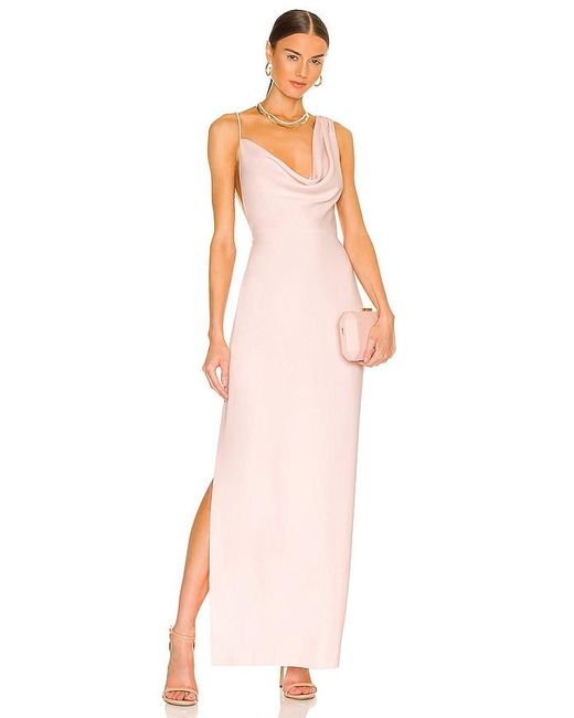 Amanda Uprichard White X Revolve Arial Gown