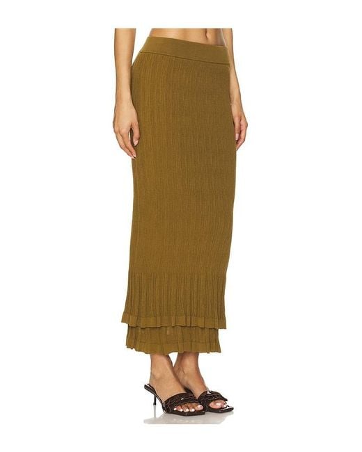 A.L.C. Green Lexi Skirt