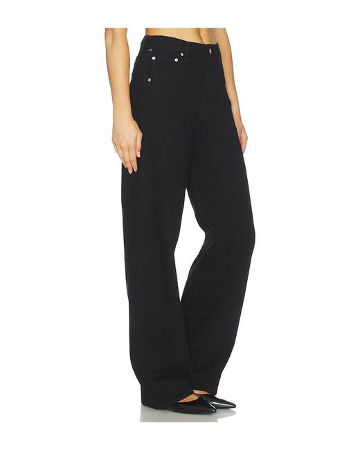Citizens of Humanity Black Ayla Baggy Jeans