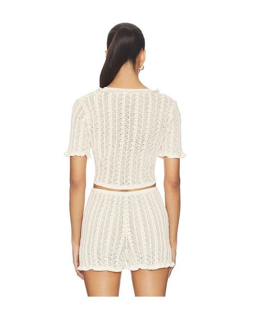 Devon Windsor White Charlene Top