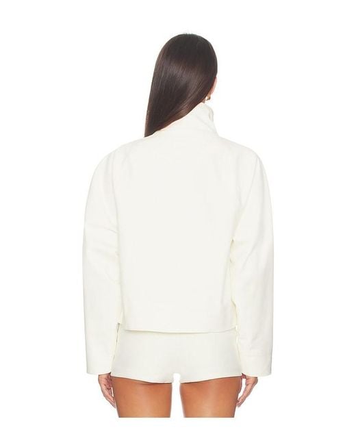 Lovers + Friends White Lucia Jacket
