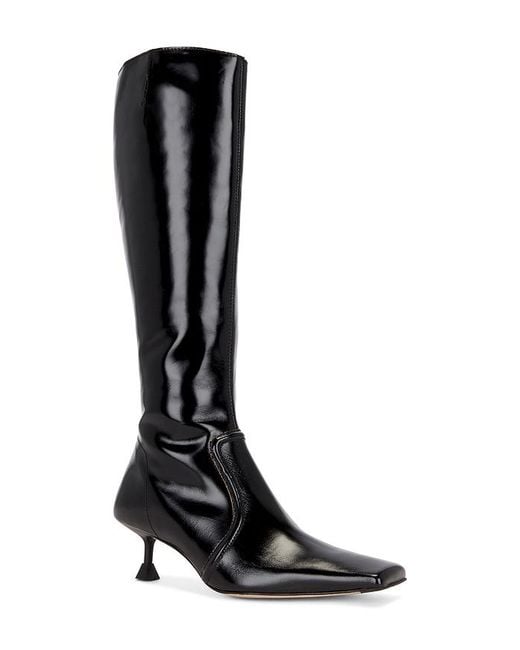 Miista Black Boot Vikki Tall