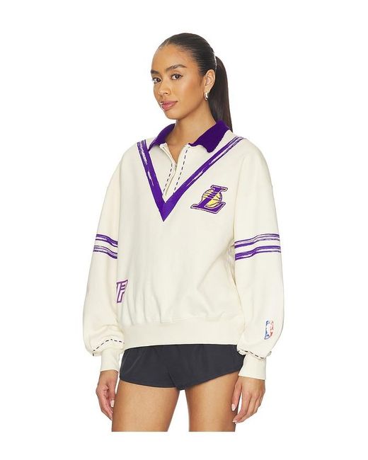 DANNIJOPRO White The Letterman Pullover