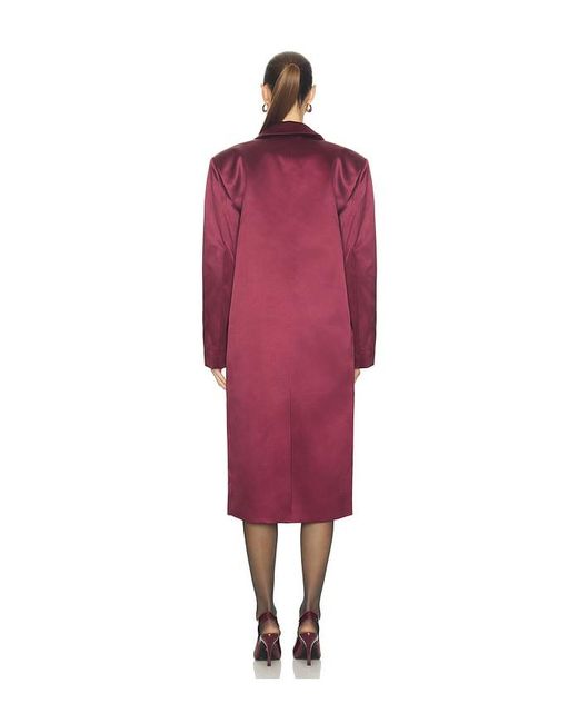 Camila Coelho Red Haliee Coat