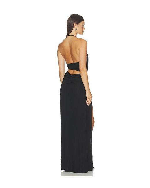 Cult Gaia Black Macie Gown