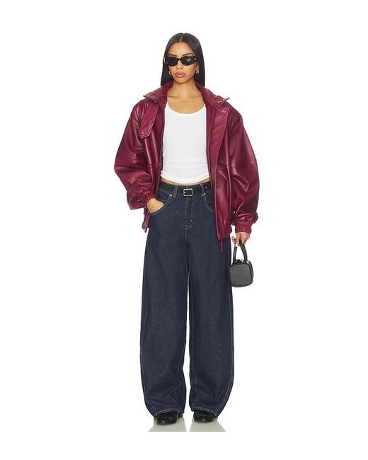 Levi's Blue Super Baggy Barrel Jeans