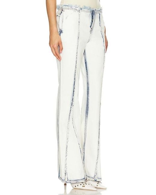 h:ours White Calista Pant