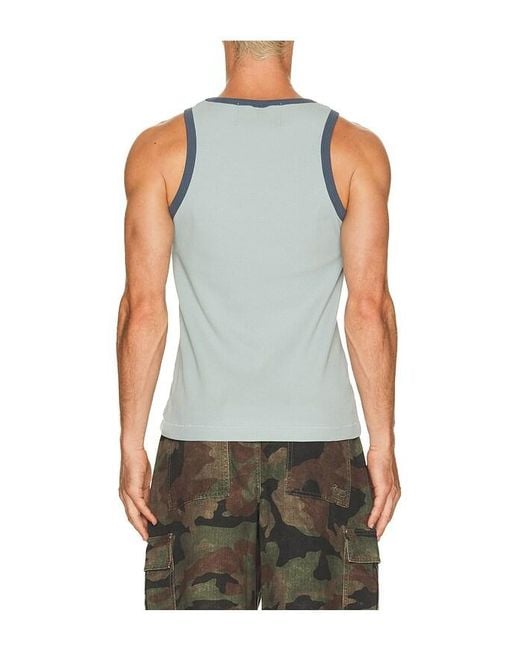 JUNGLES Blue Read More Books Tank Top for men