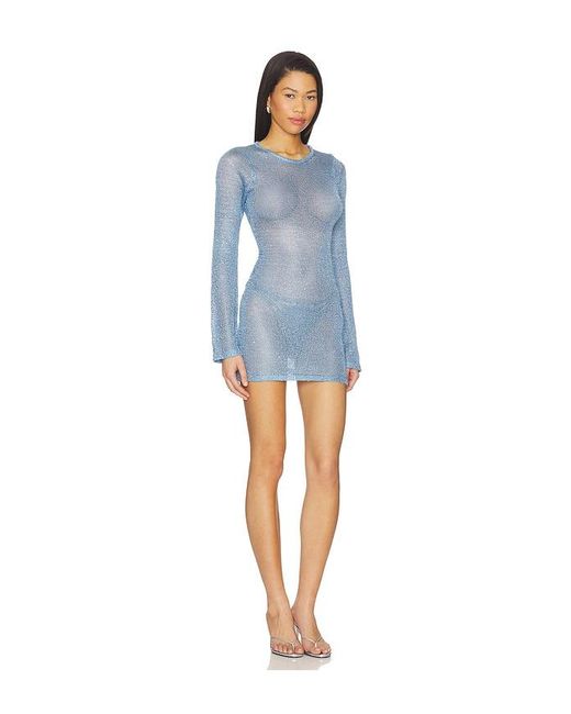superdown Blue Araceli Mini Dress