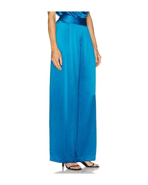 The Sei Blue Relaxed Trouser