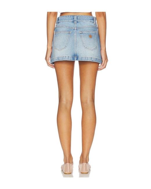 A.Brand Blue Aline Skirt