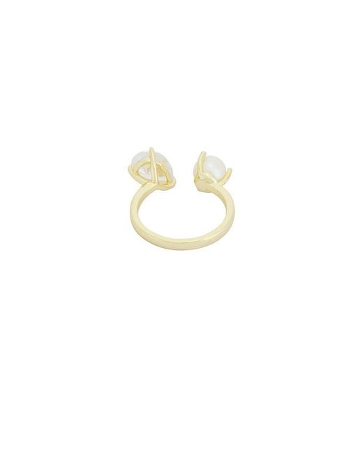 Shashi Metallic Toi Et Moi Ring