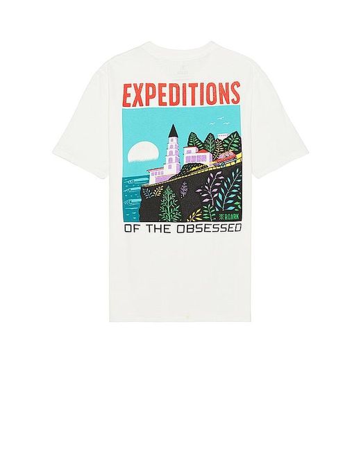 Camiseta expeditions of the obsessed Roark de hombre de color Blue