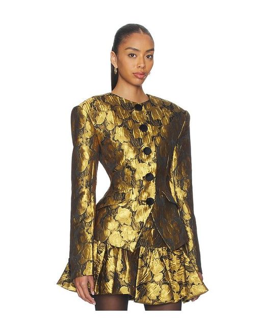 Ronny Kobo Yellow Wanda Blazer
