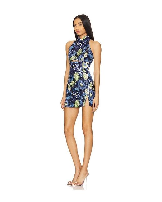 SAU LEE Blue Kleid Sophie