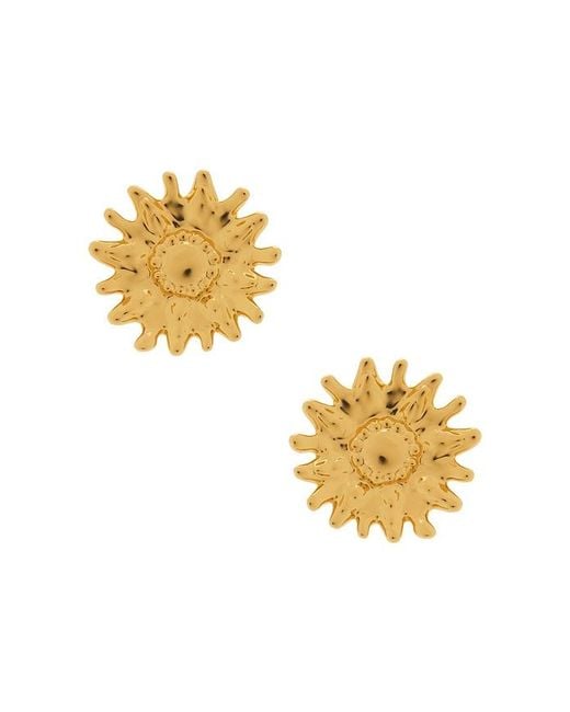 Lele Sadoughi Metallic Soleil Stud Earrings