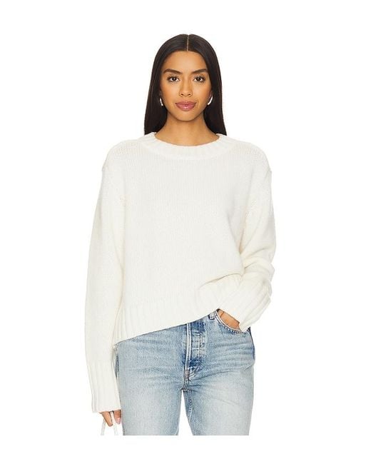 RUE SOPHIE White Estelle Sweater